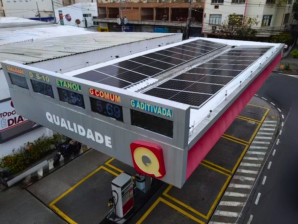 Posto de Combustível — 12,1 kWp instalados em Rio de Janeiro, RJ